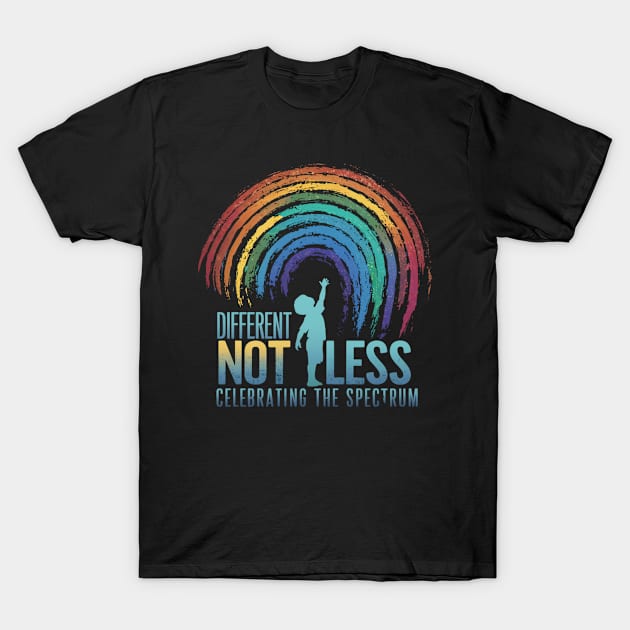 Different Not Less: Celebrating the Spectrum T-Shirt by WEARWORLD